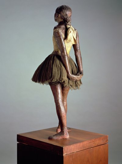 Little Dancer, Aged 14, viewed from the back by Edgar Degas