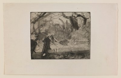 On Stage III by Edgar Degas