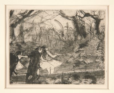 On Stage III by Edgar Degas