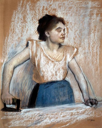 Pastel painting by Edgar Degas (1869) by Edgar Degas