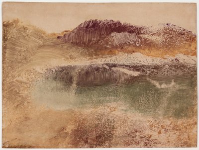 Paysage Roux, c.1890 by Edgar Degas