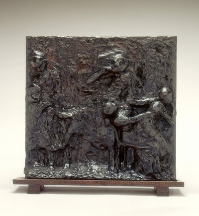 Picking Apples Memorial, or Family Idyll by Edgar Degas