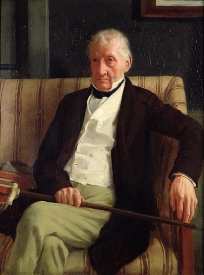 Portrait of Hilaire Degas (1770-1858), Grandfather of the Artist, 1857 by Edgar Degas