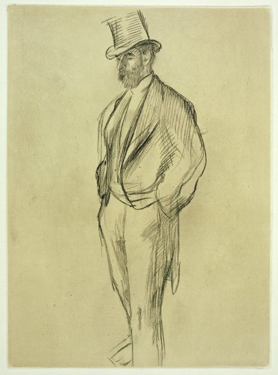 Portrait of Ludovic Halevy, from 