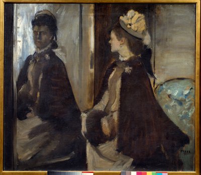 Portrait of Madame Jeantaud in the Mirror by Edgar Degas