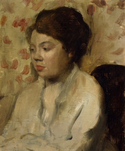 Portrait of a Young Woman by Edgar Degas