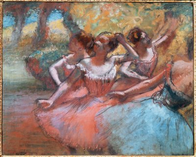 Four Dancers by Edgar Degas