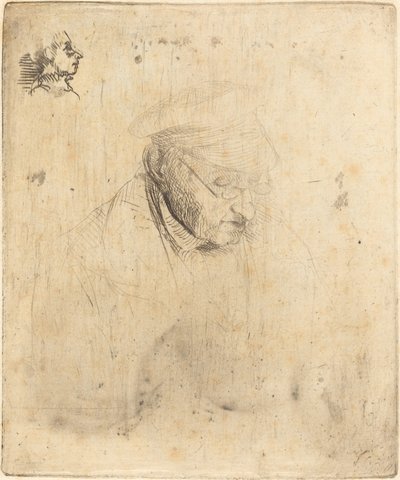 René-Hilaire de Gas, Grandfather of the Artist, 1856 by Edgar Degas