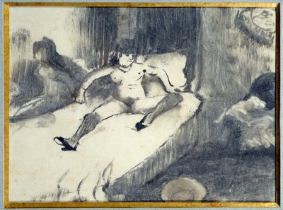 Rest on the Bed by Edgar Degas