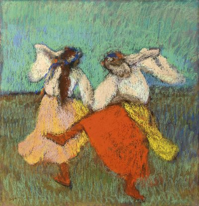 Russian Dancers by Edgar Degas