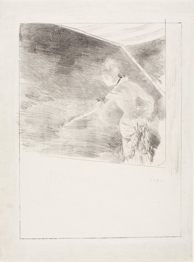 Singer at a Café-Concert by Edgar Degas