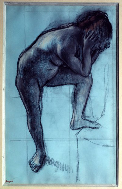 Standing Naked Woman by Edgar Degas