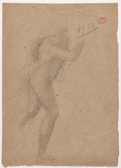 Study after an engraving by Marcantonio Raimondi after Raphael, 