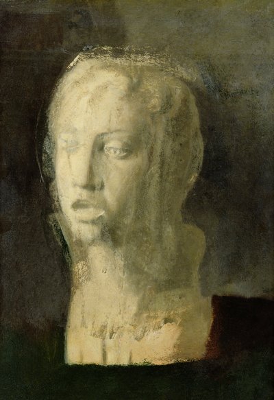 Study of the Head of a Young Singer, after Della Robbia by Edgar Degas