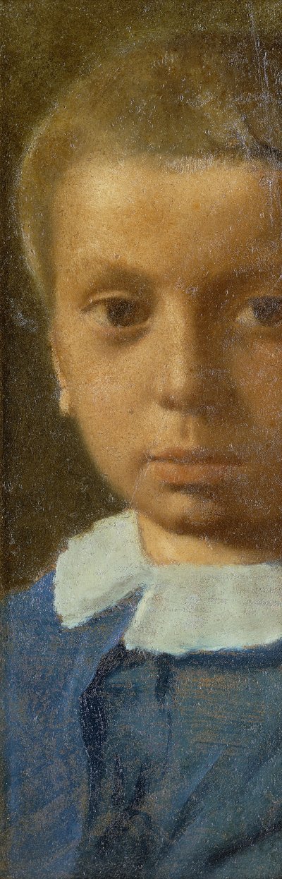 The Child in Blue, c.1853-54 by Edgar Degas