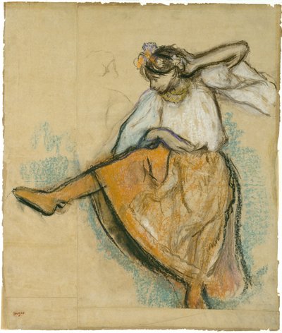 The Russian Dancer, c.1895 by Edgar Degas