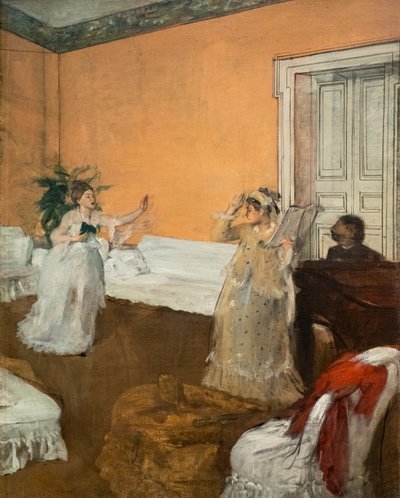 The Song Repetition by Edgar Degas