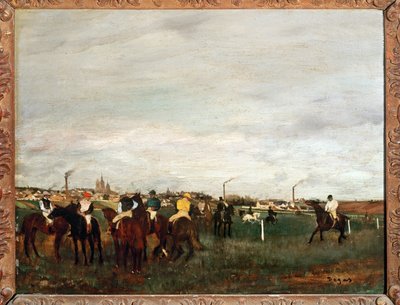 The races by Edgar Degas