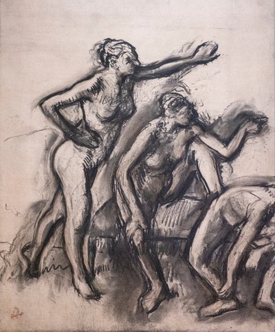 Three Naked Dancers, c.1903 by Edgar Degas