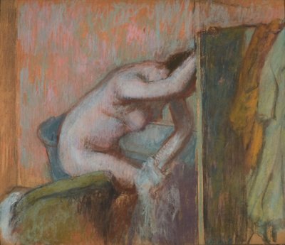 Toilette after the Bath, c.1888 by Edgar Degas