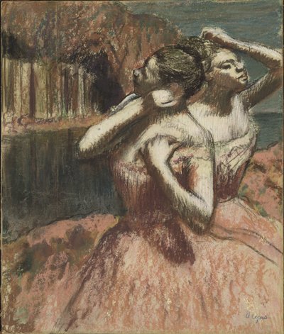 Two Dancers by Edgar Degas
