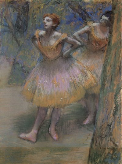 Two Dancers by Edgar Degas