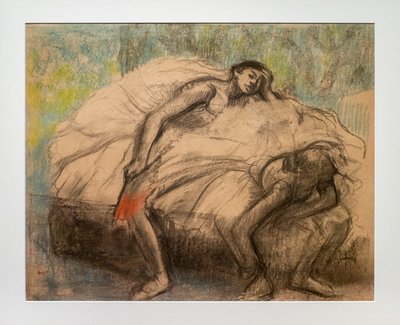 Two Dancers at Rest by Edgar Degas
