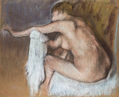 Woman Drying Her Arm by Edgar Degas