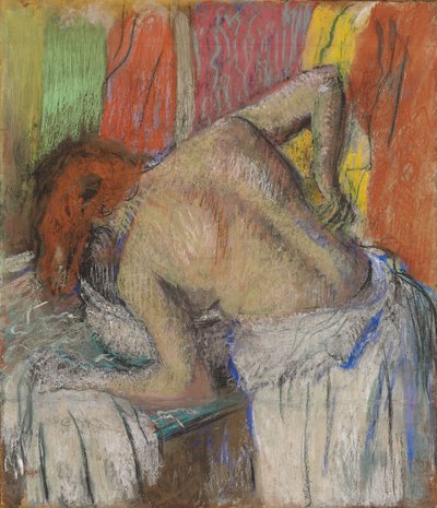 Woman Washing her Back by Edgar Degas