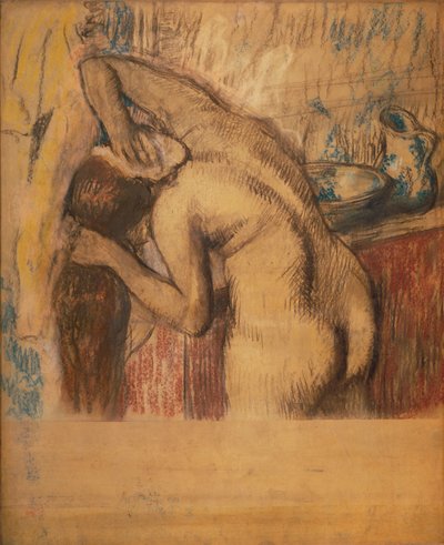 Woman at Her Toilette by Edgar Degas