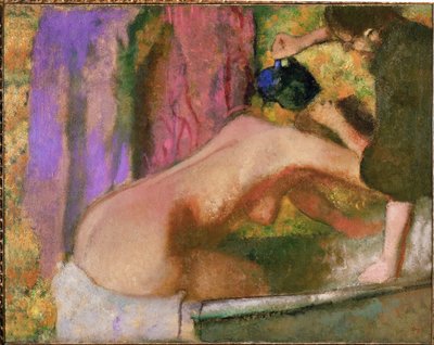 Woman in Her Bath by Edgar Degas