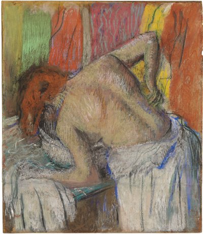 Woman Washing Her Back, c.1895 by Edgar Degas