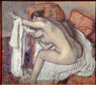 Woman Wiping Her Arm by Edgar Degas