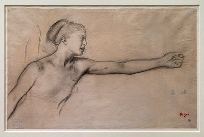 Young Spartan Girl (study for 