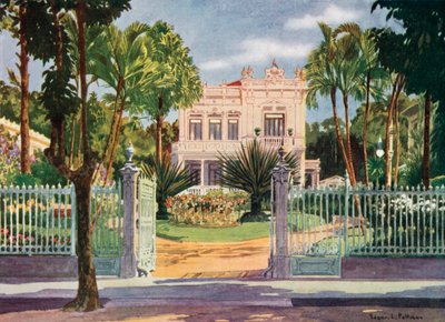 Residence of Count Paulo de Frontin, Petropolis by Edgar L. Pattison