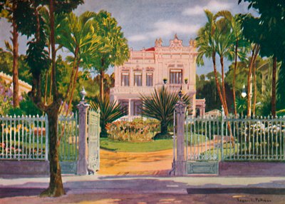 Residence of Count Paulo de Frontin, Petropolis, 1914 by Edgar L Pattison