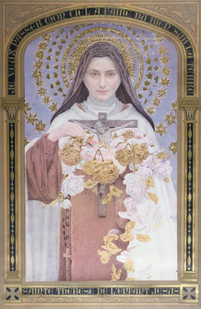 St. Therese of Lisieux by Edgar Maxence