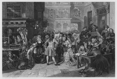 The South-Sea Bubble, from the picture in the Vernon Gallery by Edgar Melville after Ward