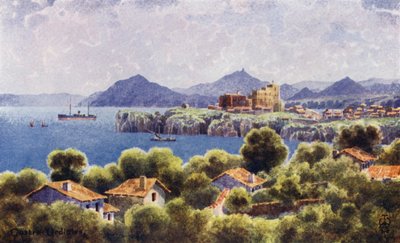 Northern Spain: Castro Urdiales, The Bilbao Coastline by Edgar T. A. Wigram