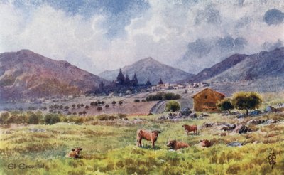 Northern Spain: Escorial, From the East by Edgar T. A. Wigram