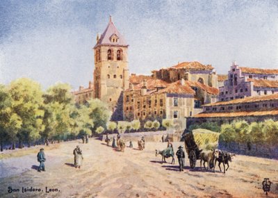 Northern Spain: Leon, Church of San Isidoro by Edgar T. A. Wigram