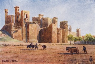 Northern Spain: Olite, The Castle by Edgar T. A. Wigram