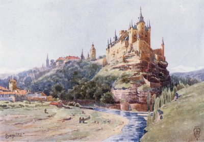 Northern Spain: Segovia, The Alcazar by Edgar T. A. Wigram