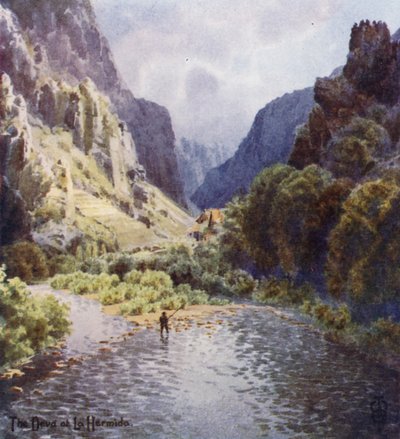 Northern Spain: The Deva Gorge, La Hermida by Edgar T. A. Wigram