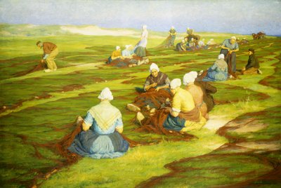 Mending the Nets by Edgard Farasyn