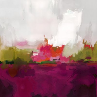 Colorful Abstract Landscape by Edie