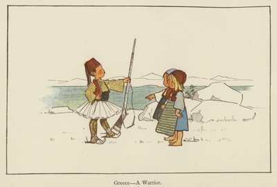Greece, a warrior by Edith Farmiloe