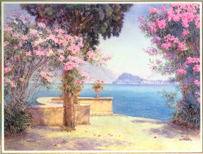 Bellagio, from the Garden of the Grand Hotel, Menaggio by Edith Helena Adie
