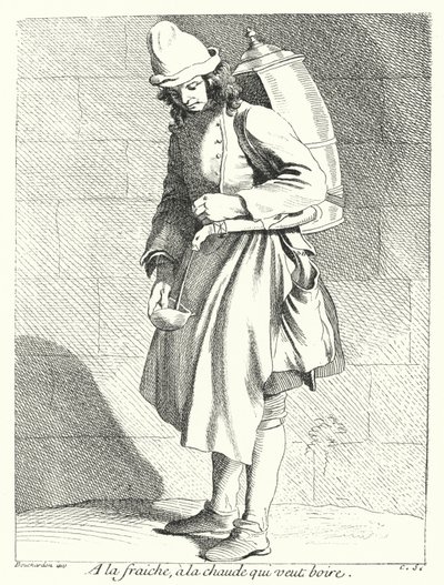 Cold or Hot, Who Wants a Drink by Edmé (after) Bouchardon