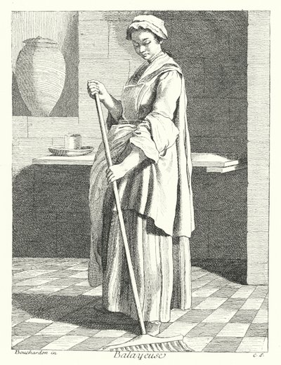 Sweeper by Edmé (after) Bouchardon